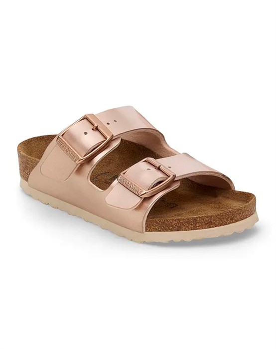 Arizona Kids Birko-Flor Sandal - Electric Copper
